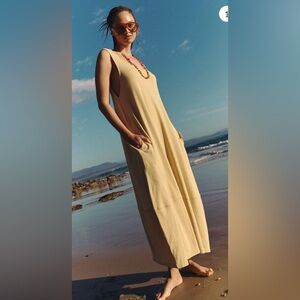 Free People Perth Barrel Tee Midi in Jojoba!